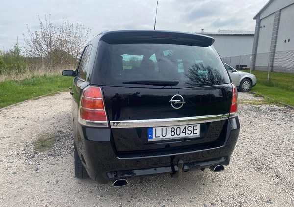 Opel Zafira cena 24500 przebieg: 218700, rok produkcji 2006 z Lublin małe 211